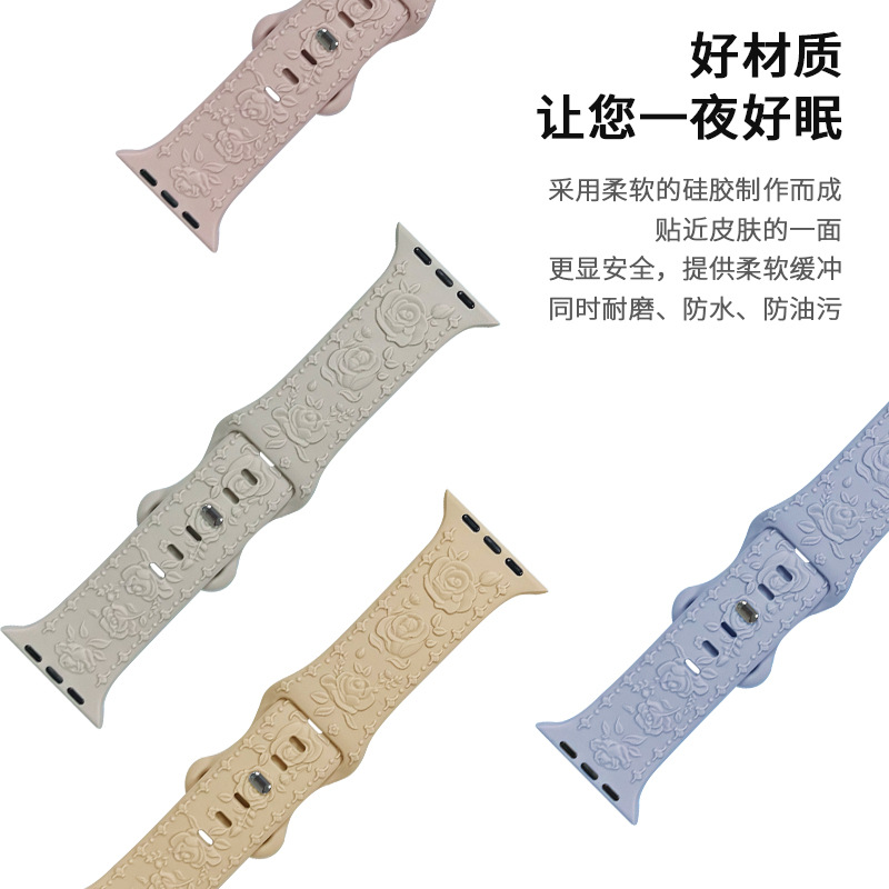 硅膠表帶--浮雕-3
